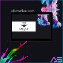 unique by av, ayşenur vuruşkan logo,
